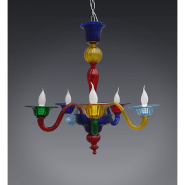 COLOURED VENETIAN LAMP