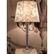 SPECIAL PRICE ! SAMPLE SINGLE PIECE CRYSTAL TABLE LAMP