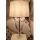 SPECIAL PRICE ! SAMPLE SINGLE PIECE CRYSTAL TABLE LAMP